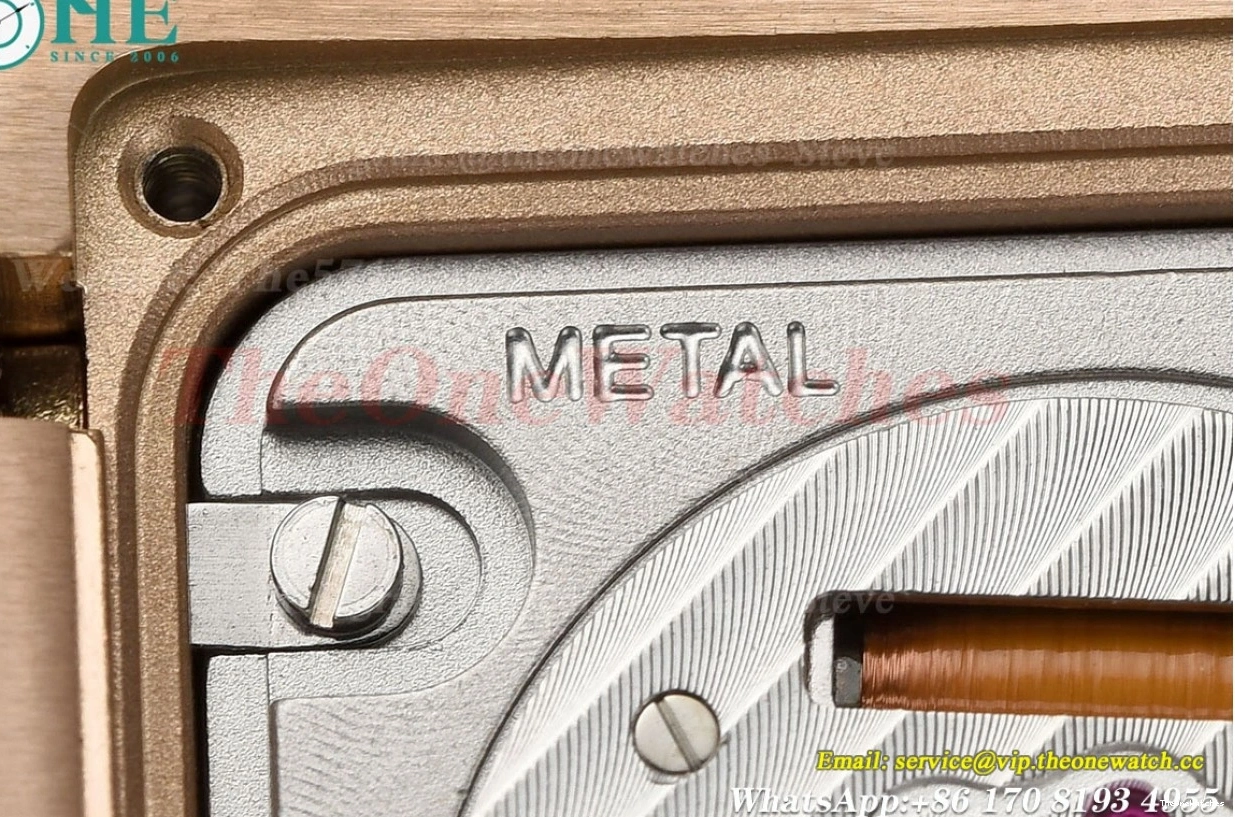 RG Silver Dial Quartz RG 8848F Tank 27mm Française 0418